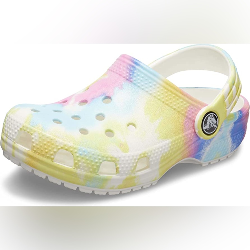 Crocs Unisex-Child Classic Tie-dye Graphic Clog